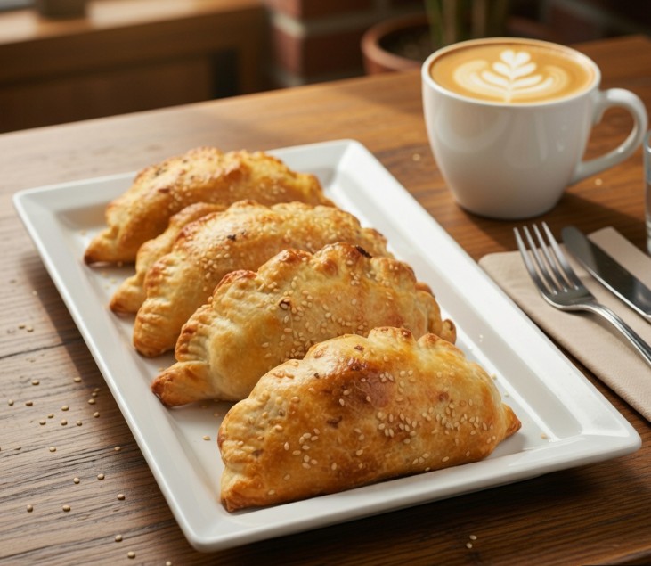Empanada de Pollo y Champiñones
