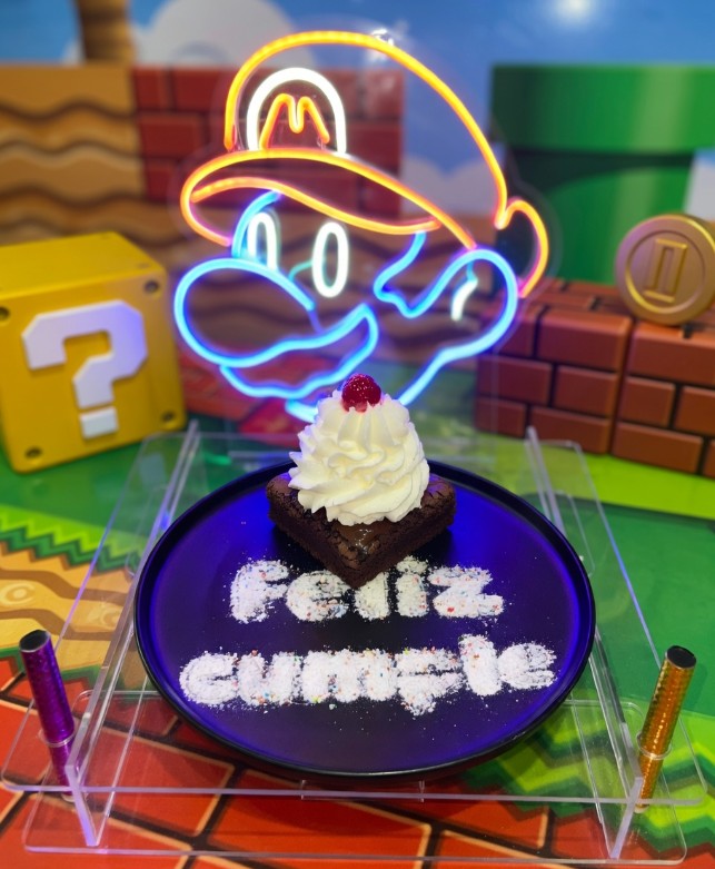 Postre de Cumpleaños Gamer